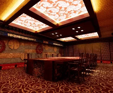 Enscape藏式建筑场景SketchUp草图大师模型下载2187