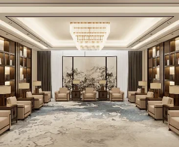 Enscape贵宾室场景SketchUp草图大师模型下载2196
