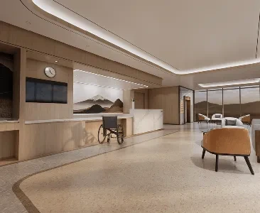 Enscape养老院场景SketchUp草图大师模型下载2199