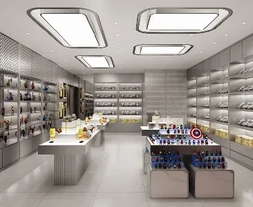 Enscape特产店场景SketchUp草图大师模型下载2201