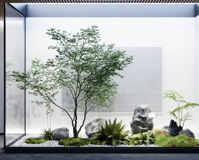 Enscape室内造景小品场景SketchUp草图大师模型下载ID42292