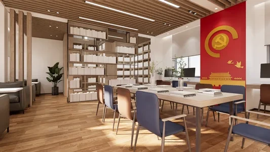 Enscape书吧图书馆场景SketchUp草图大师模型下载1237