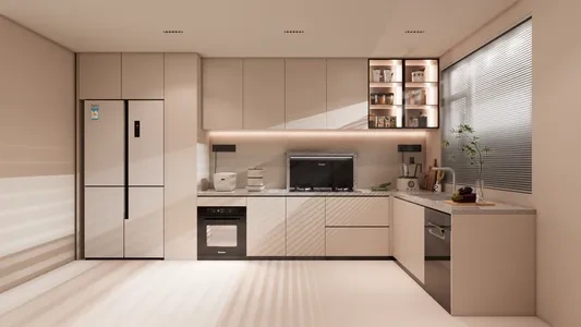 Enscape厨房场景SketchUp草图大师模型下载1240
