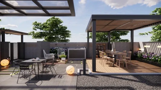 Enscape庭院场景SketchUp草图大师模型下载1243