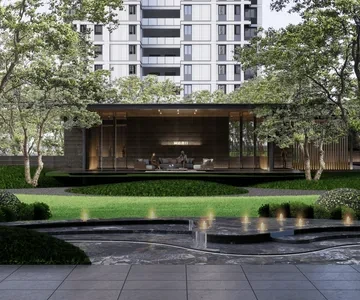 Enscape小区景观场景SketchUp草图大师模型下载1645