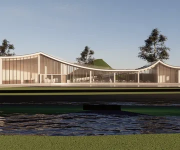 Enscape建筑展馆场景SketchUp草图大师模型下载1650