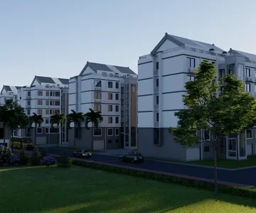 Enscape小区楼盘建筑SketchUp草图大师模型下载1663