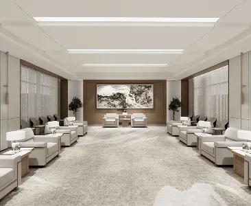 Enscape贵宾室场景SketchUp草图大师模型下载2219