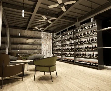 Enscape咖啡厅场景SketchUp草图大师模型下载2226