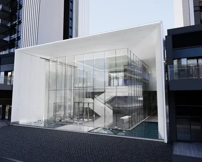 Enscape小区大门场景SketchUp草图大师模型下载ID48473