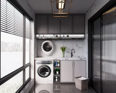 Enscape阳台场景SketchUp草图大师模型下载ID52276