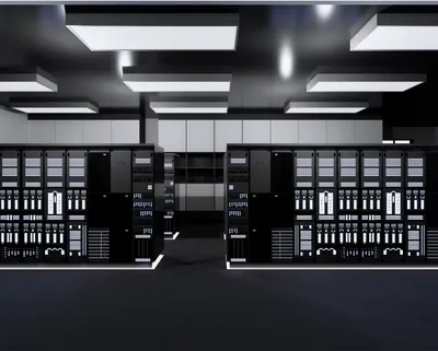 Enscape机房场景SketchUp草图大师模型下载ID52601