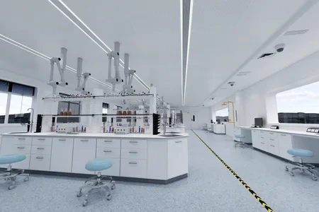 Enscape实验室场景SketchUp草图大师模型下载1284