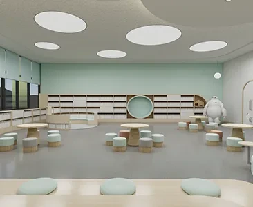 Enscape幼儿园场景SketchUp草图大师模型下载1714