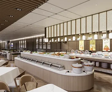 Enscape餐饮店场景SketchUp草图大师模型下载1716