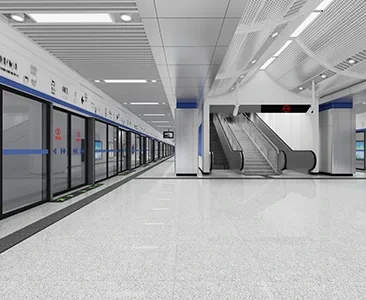 Enscape地铁站场景SketchUp草图大师模型下载1717