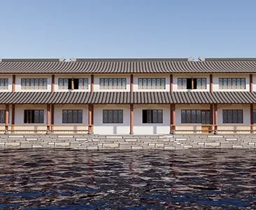 Enscape滨水景观场景SketchUp草图大师模型下载1733
