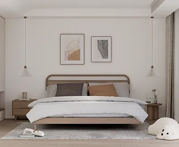 Enscape卧室场景SketchUp草图大师模型下载1735