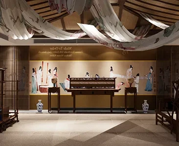 Enscape展厅科技馆博物馆场景SketchUp草图大师模型下载1740