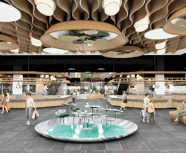 Enscape超市场景SketchUp草图大师模型下载2239