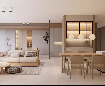 Enscape日式家装场景SketchUp草图大师模型下载2253