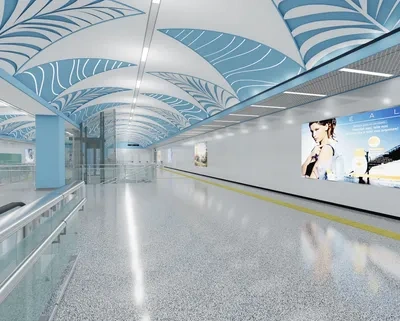 Enscape地铁场景SketchUp草图大师模型下载ID54522