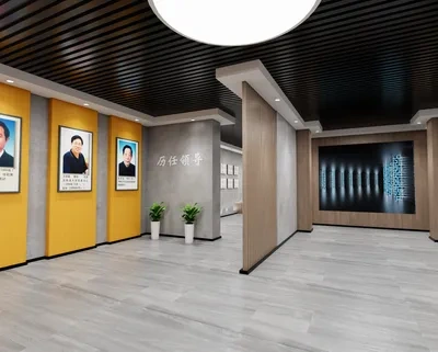Enscape展厅场景SketchUp草图大师模型下载ID55016