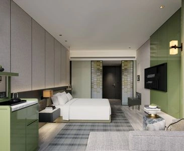 现代健身房场景SketchUp草图大师模型下载ID93830