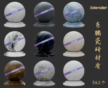 048东鹏瓷砖Blender材质资产库