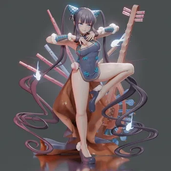 blender卡通女性角色3D模型小女孩ID00057Yang Guifei
