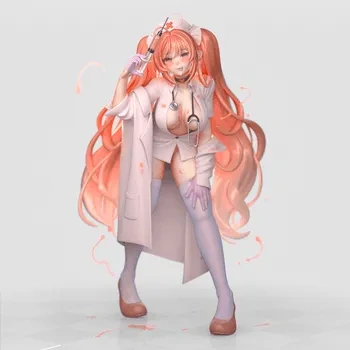 blender卡通女性角色3D模型小女孩ID00064Nurse