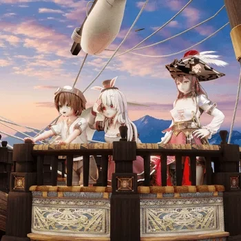 blender卡通女性角色3D模型小女孩ID62199云海之旅