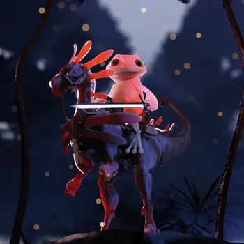blender角色模型资产ID1848外星生物