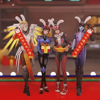 blender角色模型资产ID1852新年快乐