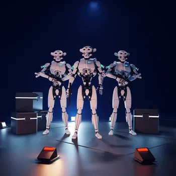 blender角色模型资产ID1853猩球大战