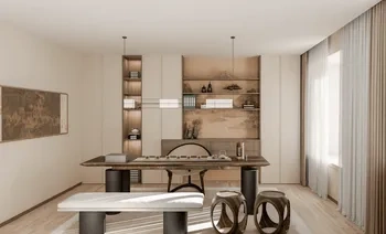 室内建筑场景blender模型资产ID62262书房