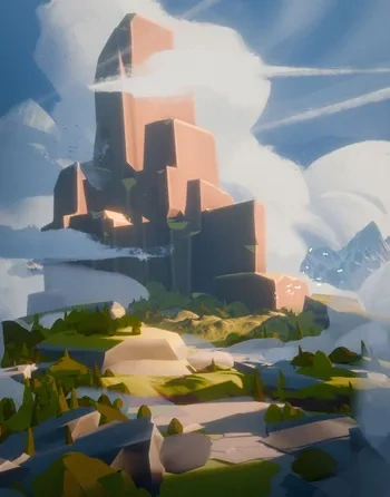 CG场景blender模型资产012三渲二风景