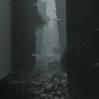 CG场景blender模型资产ID60491废墟怪兽