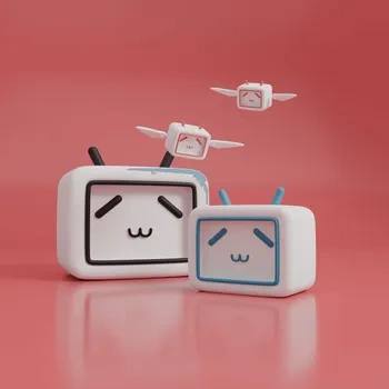 blender电商工程场景ID22308 B站小电视3D模型
