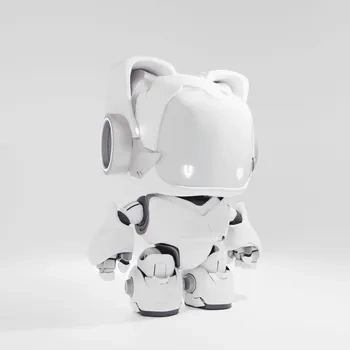 blender电商工程场景ID22315机器人3D模型