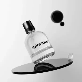 blender电商工程场景ID22325玻璃瓶3D模型