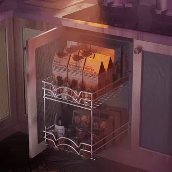 blender电商工程场景ID22336厨房拉篮3D模型