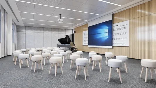 Enscape兴趣班教室场景SketchUp草图大师模型下载1298