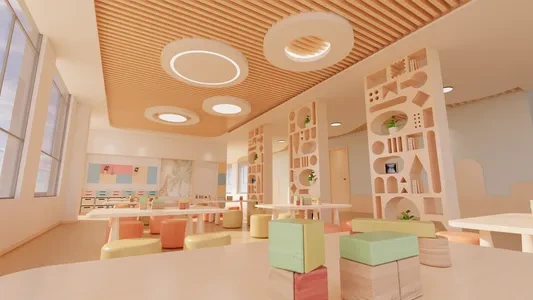 Enscape兴趣班教室场景SketchUp草图大师模型下载1299