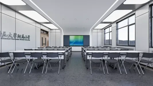 Enscape教室场景SketchUp草图大师模型下载1303