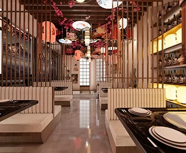 Enscape餐饮店场景SketchUp草图大师模型下载1756