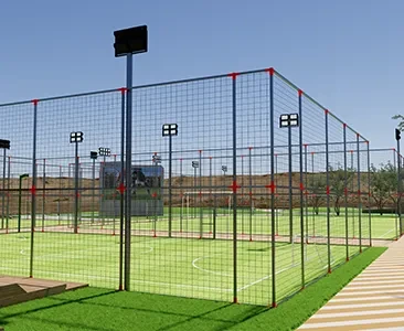 Enscape户外球场场景SketchUp草图大师模型下载1757