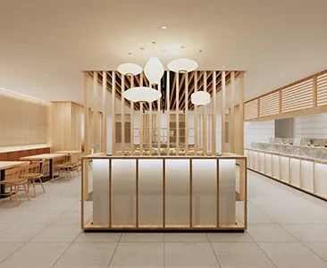 Enscape餐饮店场景SketchUp草图大师模型下载1758