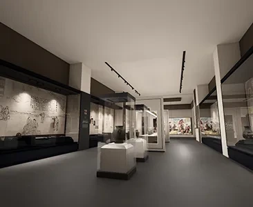 Enscape展厅科技馆博物馆场景SketchUp草图大师模型下载1764