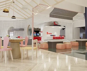 Enscape幼儿园场景SketchUp草图大师模型下载1771